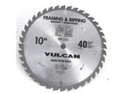 Vulcan 415721OR 10 in. x 40T Carbide Blade Fast Cut