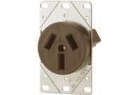 50A 3Wire Range Receptacle COOPER WIRING Receptacle Combos 32B BOX 032664198403