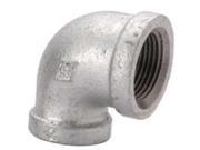 3 4 Galv 90Deg Elbow WORLDWIDE SOURCING Galvanized 90 Deg Elbow 2A 3 4G