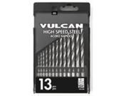 Vulcan 242790OR HSS Drill Bit Set 13 Piece