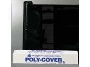 Polyfilm 4Mil 10Ft 100Ft Blk LBM Poly Polyethylene Film Bulk Roll 4X10 B Black