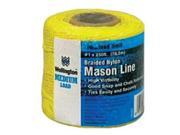 Wellington Cordage 13351 Masson Chalk Line No.1 X 250 Foot Yellow Braided Nylon