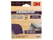 3M 99523ES SandBlaster 5 Sanding Disc 10PK 5 8 HOLE 120G SAND