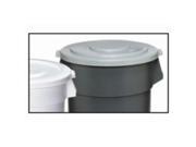 Lid Round White For 1001 Continental Commercial Commercial Refuse Containers