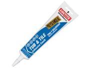 Tub and Tile Caulk White 5.5 Oz Henkel Consumer Adhesives Tub and Tile Caulk