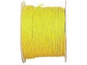 Wellington Cordage PY230 Twisted Poly Rope 1 2 in. X 300 ft. Yellow