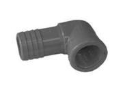 Poly Insert Elbow 1Barbx1 2Fpt GENOVA PRODUCTS INC Insert Fittings 354115