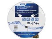 Hos Wtr 1 2In 25Ft Wht CAMCO MANUFACTURING INC Rv Hardware 22735 White