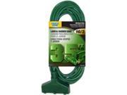Power Zone OR605627 Cord 16 3 Sjtw 35 Foot Green TrPlatep Outdoor Triple Tap E