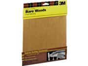 3m 9in. X 11in. Assorted Bare Woods Sandpaper 9040NA
