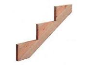 Stringer Stair 33 1 2In 3 Step UNIVERSAL FOREST Treated Wood Trim 106069