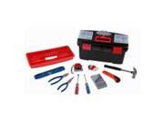 Toolbasix 10557 Tool Set with Tool Box Home Repair 22 Piece