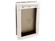 Plastic Pet Door White Large Radio Systems Corp Pet Doors HPA11 10968