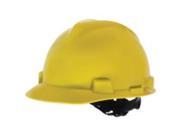 Msa Safety Works 818067 Yellow Hard Hat Full Brim Standard Each
