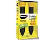 Mole and Gopher Sonic Spikes 2Pk WOODSTREAM Animal Repellents S9012 050624090123