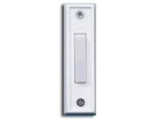 Thomas And Betts Lamson White Wired Rectangular Push Button DH1408L