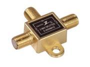 Spltr Coaxial 1 1 4In 2In Gld American Tack Tv Wire and Cable Fittings Gold
