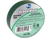 Tape Elec 3 4In 66Ft PVC Grn Intertape Polymer Group Wire Terminal Ends 85827