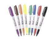Sharpie Permanent Marker Pens Fine Point 8 Colors
