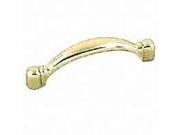 Pull Cab 3 3 8In 5 16In Zn AMEROCK CORP Cabinet Pulls BP34413 Zinc Alloy