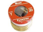 Bussmann Fuses T 20 20 Amp Time Delay T Plug Fuse