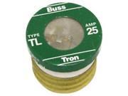 25A Medium Duty Plug Fuse BUSSMANN FUSES Fuses Specialty BP TL 25 051712102339