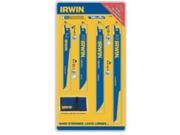 Irwin Industrial Tool 11 Piece Set Reciprocating Saw Blades With WeldTec 49354