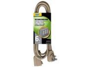 Cord Ext 14Awg 3C 6Ft 15A 125V POWER ZONE Range Dryer Cords OR681506