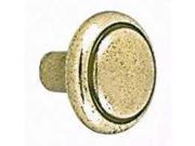 Amerock BP1308 077 1.13 in. Round Knob Burnished Brass