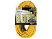 Cord Ext 12Awg 3C Cu 100Ft 13A Power Zone Extension Cords OR500835 Yellow Copper
