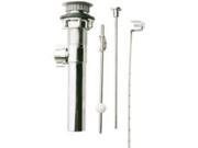 Plumb Pak PP22070 1 1 4 Inch ABS Pop Up Drain Assembly Chrome