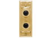 Btn Psh Crdd Gld Flsh Brs 00 Doorbell Buttons Accessories DH1602 Gold
