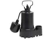 Superior Pump 92331 1 3 HP Cast Iron Sump Pump with Tethered Switch Contractor