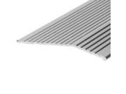 Bar Carpet 2In 72In Al Sat Sil THERMWELL PRODUCTS Carpet Bar H1591FS6 Silver