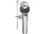 Plumb Pak PP820 77 1 1 4 M Chrome Pop Up 2 Piece With 4 Inch Tailpiece Each