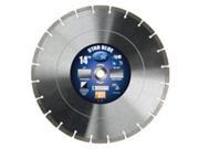 Diamond Products Limited 85261 14 inch x .125 inch Aluminum Blue Segmented Saw B