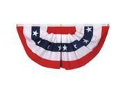 Flag Fan 1 1 2Ft 3Ft w Stars VALLEY FORGE FLAG CO American Flags PMF Polycotton
