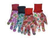 Glv Prot Women S One Sz Vict BOSS MFG CO Gloves Jersey 751 Red Blue Pink