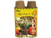Jiffy Peat Pots 2In Round JIFFY PRODUCTS Trays Peat Pots JP226 033349412142