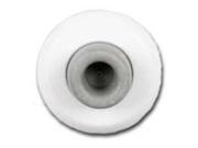 Stanley Hardware 575411 White Rubber Doorstop Concave Carded