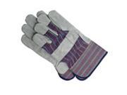 Safety Cuff Glove 2X BOSS MFG CO Gloves Leather Palm 40942X 072874050153