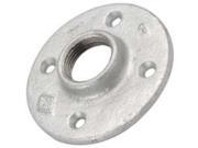 1 1 4 Galv Mallbl Floor Flange WORLDWIDE SOURCING Galvanized Floor Flange