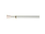Levolor kirsch 28in. To 48in. White Spring Cafe Rods 13315