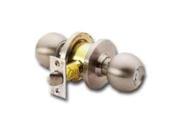Lockset Knb Dr Sol Brs Sat Ss MINTCRAFT Classroom Locks C368BV Solid Brass