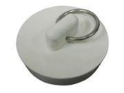 1 1 2 Wht Rubber Sink Stopper WORLDWIDE SOURCING Stoppers PMB 104 045734949591