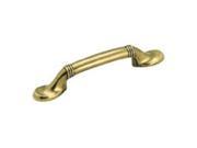 Pull Cab 5 5 16In 3 4In Zn AMEROCK CORP Cabinet Pulls BP1300O77 Burnished Brass