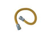 Brass Craft CSSC22 48P 3 4 FIP X 3 4 FIP X 48 Gas Connector Bagged