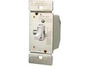 Cooper Wiring TI306 W K 3 Way Toggle Dimmer with White Knob