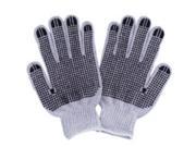 Cotton Knit Glove Whte w Dots DIAMONDBACK Gloves Cloth FO809PVD2 045734962835