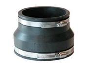 Fernco Inc 4 in Clay To 3 in Cast Iron Or Plastic Coupling